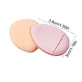 thumbnail image 2 of Baohd Female Facial Powder Foundation Puff Reusable Make Up Dry Wet Concealer Sponge Cosmetics Universal Household Professional Pink, 2 of 8