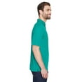 thumbnail image 3 of UltraClub 8210 Mens Cool & Dry Mesh Pique Polo Jade 5X-Large, 3 of 3
