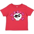 thumbnail image 3 of Inktastic Girl Pirate Skull Valentine Girls Toddler T-Shirt, 3 of 5