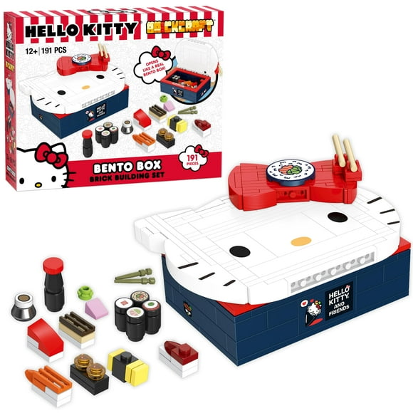 Set de construcción Brickcraft Sanrio Hello Kitty Bento Box, 191 piezas