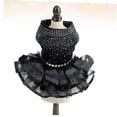 thumbnail image 3 of HEALEEP Vestido De Perro En Negro Con De Encaje Para Fiestas Y Eventos Festivos, 3 of 8