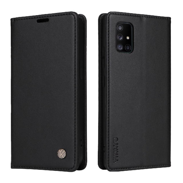 Funda para Samsung Galaxy A71 5G Estuche de Cuero PU Tipo Cartera con Ranuras para Tarjetas y Cierre Magnético