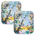 thumbnail image 7 of Yayeee LED Night Lights with Motion Detectors Auto Dusk to Dawn Light Sensors, 2 Pack, Colorful Leaves, 7 of 7