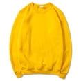 thumbnail image 4 of Diufon Mens Crewneck Sweatshirt Casual Long Sleeve Thin Fleece Lined Sweatshirts Fall Winter Going Out Pullover Shirts, 4 of 7