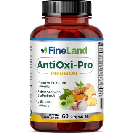 Fineland Vitamins AntiOxi-Pro Antioxidant Supplement Capsules, 60 Count