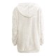 thumbnail image 5 of Puntoco Mujeres Sudadera con Capucha Abrigo Invierno Cálido Lana Cremallera Bolsillos Algodón Abrigo Outwear Puntoco Puntoco-7904, 5 of 9