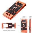 thumbnail image 5 of K&F Concept Aluminum Alloy Quick Release Plate with 1/4 Inch Screw for Camera, Cage, Cellphone etc (Orange), 5 of 13