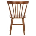 thumbnail image 6 of Safavieh Winona Scandinavian Wood Dining Side Chairs, Walnut (Set of 2), 6 of 7