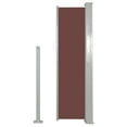 thumbnail image 4 of Patio Terrace Side Awning Retractable Side Awning 47.2"x118.1" Brown, 4 of 6