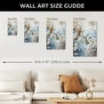 thumbnail image 7 of WFSposter Flower Bird Canvas Wall Art Decorations for Bedroom Bathroom Framed Artwork Modern prints picture Ready to Hang 12x16", 7 of 7