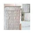 thumbnail image 1 of Cortina de ducha de diseño elegante vintage estilo bohemio, tela texturizada, adecuada para la mayoría de baños y bañeras, evita salpicaduras de agua, mano de obra fina, material de poliéster, 1 pieza, 1 of 4