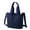 Dark blue, variant on Women's Multifunctional Handbag, Large Capacity Canvas Crossbody Bag with Shoulder Strap,Brown