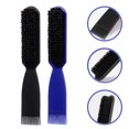 thumbnail image 4 of GOOHOCHY Juego de 2 brochas de afeitar manuales vintage y peine para barba para hombre, ideal para el cuidado y peinado de la barba, ideal para viajes y uso en peluquería., 4 of 8