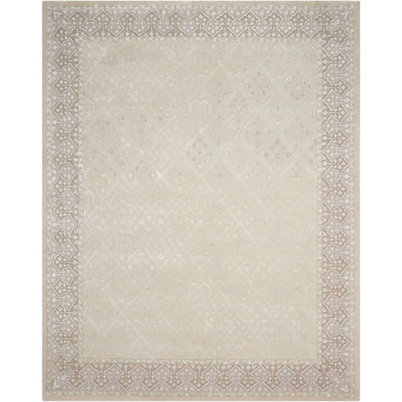 Nourison Symphony Sand Area Rug SYM02 3'6" x 5'6"