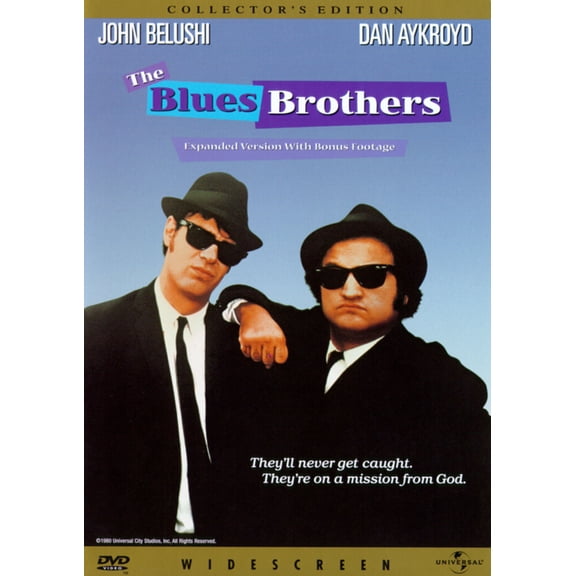 The Blues Brothers, by John Landis, John Belushi, Dan Aykroyd, DVD, Comedy