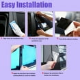 thumbnail image 6 of Black Window Pillar Posts Door Trim Piano Cover, Fit For Honda HR-V 2016-2021, Exterior Door Window Pillar Posts 8 Pcs, 6 of 6