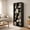 Black-B372P431344, variant on 8-Cube Geometric Bookshelf , 5-Tier High Bookcase, 70.87" Modern Storage Organizer, Floor Standing Open Display Shelving, Wooden Storage Cabinet for Living Room, Bedroom, Study