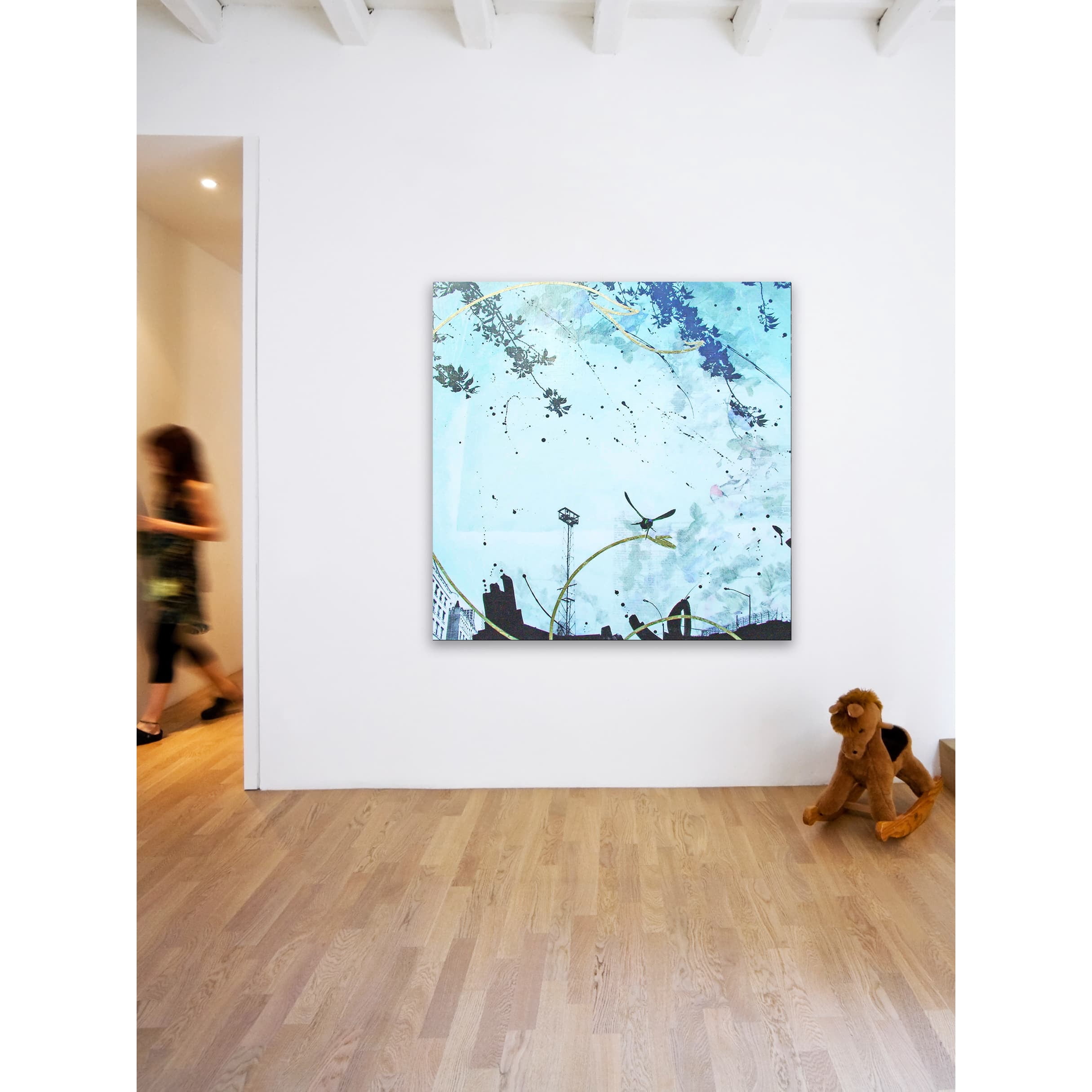 Marmont Hill "Oblivion" by Tracy Silva Barbosa Painting Print on Canvas