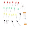 thumbnail image 4 of koolsoo Kit de 18 Lumières LED DIY 3-4V en Forme de Cœur pour Feu Arrière, 4 of 7