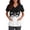 01-Black, variant on 2026 Halloween Scrubs Tops for Women Holiday Fall Fashion Cute Printed Casual Soft Stretch Workwear Medical Uniforms Scrub Shirts 03-Black-XL