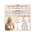 thumbnail image 6 of Snap Front Seamless Bra with Ultra-Wide Straps For Comfort and Support, Plush Fabric - White, XL, 6 of 7