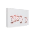 thumbnail image 4 of Trademark Fine Art Jeffrey C. Sink Flamingos in the mist Canvas Wall Art, 4 of 4