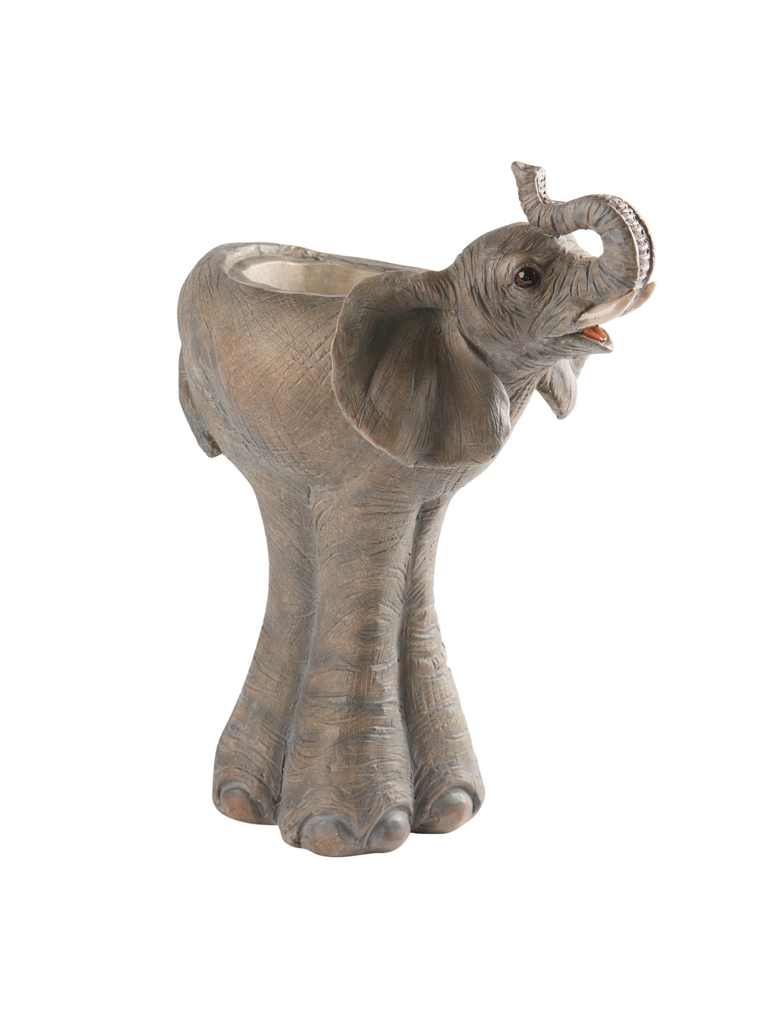 Art & Artifact Elephant Planter Pot Indoor/Outdoor Flower Container