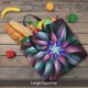 thumbnail image 5 of Easygdp Colored Abstract Bolsa Tote para Mujer, Bolso de Hombro para Trabajo, Playa, Viajes, Compras y Supermercado, 5 of 7