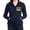 Navy, variant on CafePress - Stand With Ukraine Women's Zip Up Hoodie - Women's Zip Hoodie