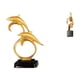 thumbnail image 1 of Figura de delfín,Colección de adornos de escritorio con figuras de delfines,Estatua de arte abstracto,Estatua de arte abstracto Escultura de resina moderna,Colección creativa de figuras de, 1 of 8