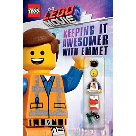 Pre-Owned Keeping It Awesomer with Emmet [With Emmet Minifigure] (Paperback) 1338307584 9781338307580