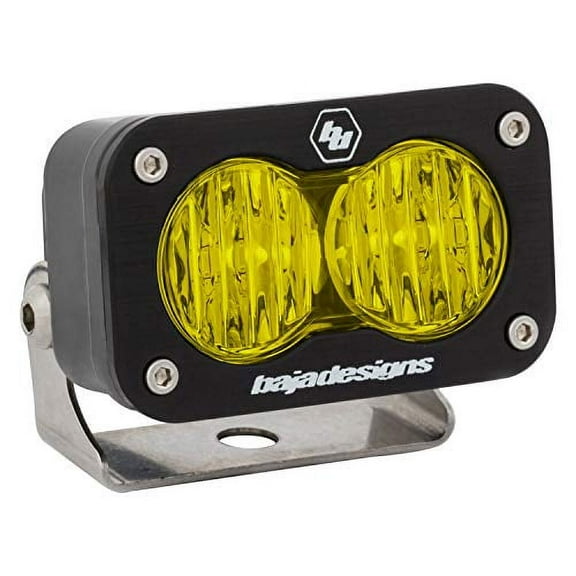 Baja Designs Squadron Pro Series Driving Combo Pattern Pair LED Light Pods - Amber