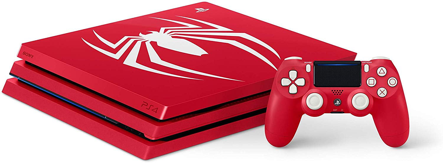 Playstation 4 Pro 1TB SSD Limited Edition Console - Marvels Spider