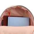 thumbnail image 5 of Disney Stitch Applique Character Head Pink Dress Pattern 10.6" Mini Backpack, 5 of 7