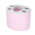 thumbnail image 1 of Soportes para cepillos de dientes, soportes para cepillos de dientes de baño, organizadores de almacenamiento de cepillos de dientes para almacenamiento en el baño, rosa 4.69x3.62x3.73, 1 of 7