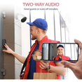 thumbnail image 4 of YI IP65 Cámara de vigilancia WiFi a prueba de agua, HD 1080P Cámara de seguridad AI para exteriores Detección de personas, Detección de movimiento, Audio bidireccional, Visión nocturna dontodent Kuyhfg Sin marca, 4 of 5