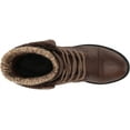 thumbnail image 5 of Cliffs by White Mountain Womens Duena Knit Faux Leather Casual Boots, 5 of 7