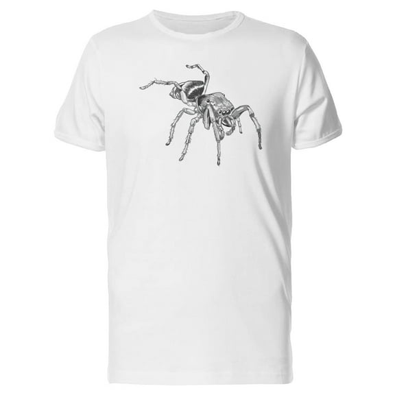 Sketch Of A Black Spider Tee Men's - Men T-Shirt, Large