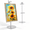 Silver-30 inch-1, variant on Adjustable Desktop Photo Frame Stand Withic Wallting Light Holds Picture Frames Up To 30 Inch Rechargeable Metal Vertical 3 Color