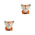 thumbnail image 1 of Wweixi Durable Animal Planter - Lightweight And Portable Succulent Pot Small Ceramic Plant Pot Stylish foxes 2Set, 1 of 6