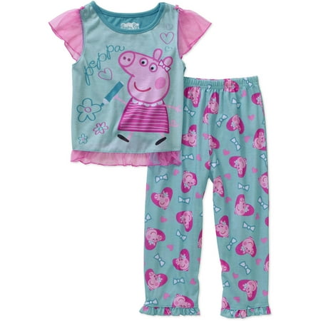 peppa pig toddler sleeve pajama sleepwear set exclusive peppa pig toddler sleeve pajama sleepwear set exclusive