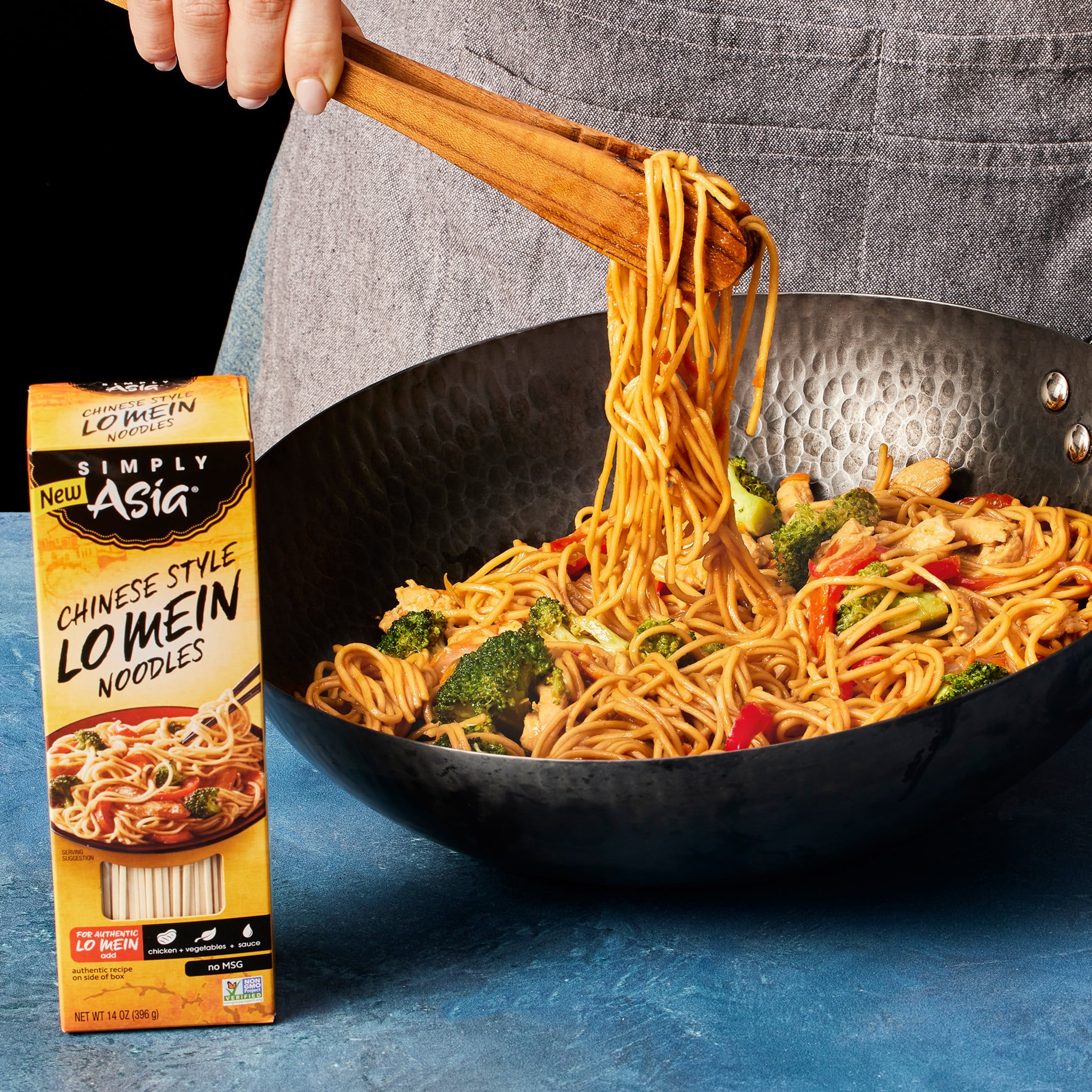 Simply Asia, Chinese Style Lo Mein Noodles, 14 oz Box - Walmart.com