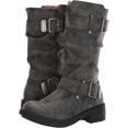 thumbnail image 7 of Rocket Dog Trumble Black Fashion Zipper Mid Calf Rounded Toe Riding Ankle Boots, 7 of 7
