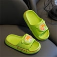thumbnail image 6 of hengsof Toddler Boys' Light Up Slippers Cartoon Bear Light Up Sandals Non Slip Soft Sole Comfortable Casual Beach Pool Slippers, 6 of 6