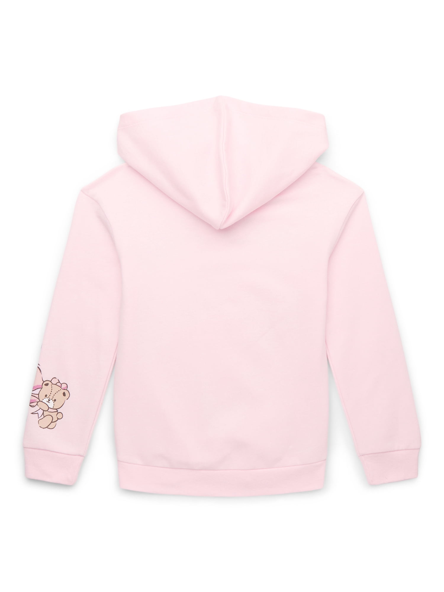Hello Kitty Girls Graphic Fleece Hooded Sweatshirt, Sizes 4-16