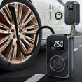 thumbnail image 2 of B Portable Cordless Car Air Compressor Pump Tire Inflator With Rechargeable Battery Led Light - Size 7.48X7.08X2.76In; Emergency Tool Weight 1.08Lb, 2 of 7