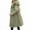 Green, variant on ChaoHeng Ladies Jackets Clearance Print Cardigan Jacket Zipper Long Sleeve Tops,Women's Winter Casual Loose Fashion Color Pocket Zippered Tops(Beige,M)