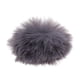 thumbnail image 2 of 2 piezas gris exterior micrófono parabrisas Wind Muff cubierta peluda para micrófono de solapa, 2 of 9