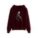 thumbnail image 5 of Sudaderas con capucha para mujer Sudaderas con capucha de manga larga Suéter suelto Eccomum borgoña/XXL, 5 of 5