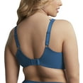 thumbnail image 3 of Sculptresse by Panache Roxie Plunge Underwire J-Hook Bra (9586),36H,Atlantic Blue, 3 of 5